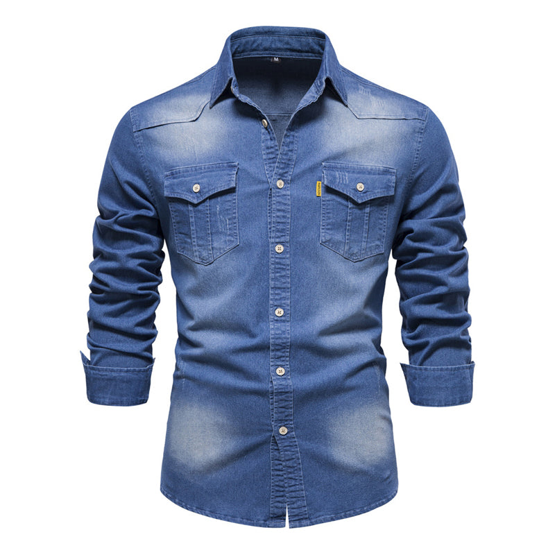 MEN'S VINTAGE DENIM SHIRT
