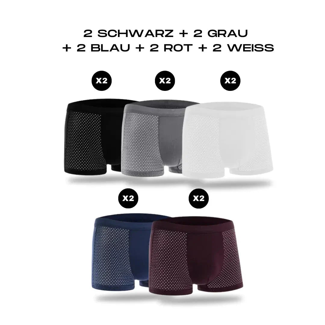 Men’s Bamboo Fiber Boxer Shorts | Comfortable Multipack Underwear