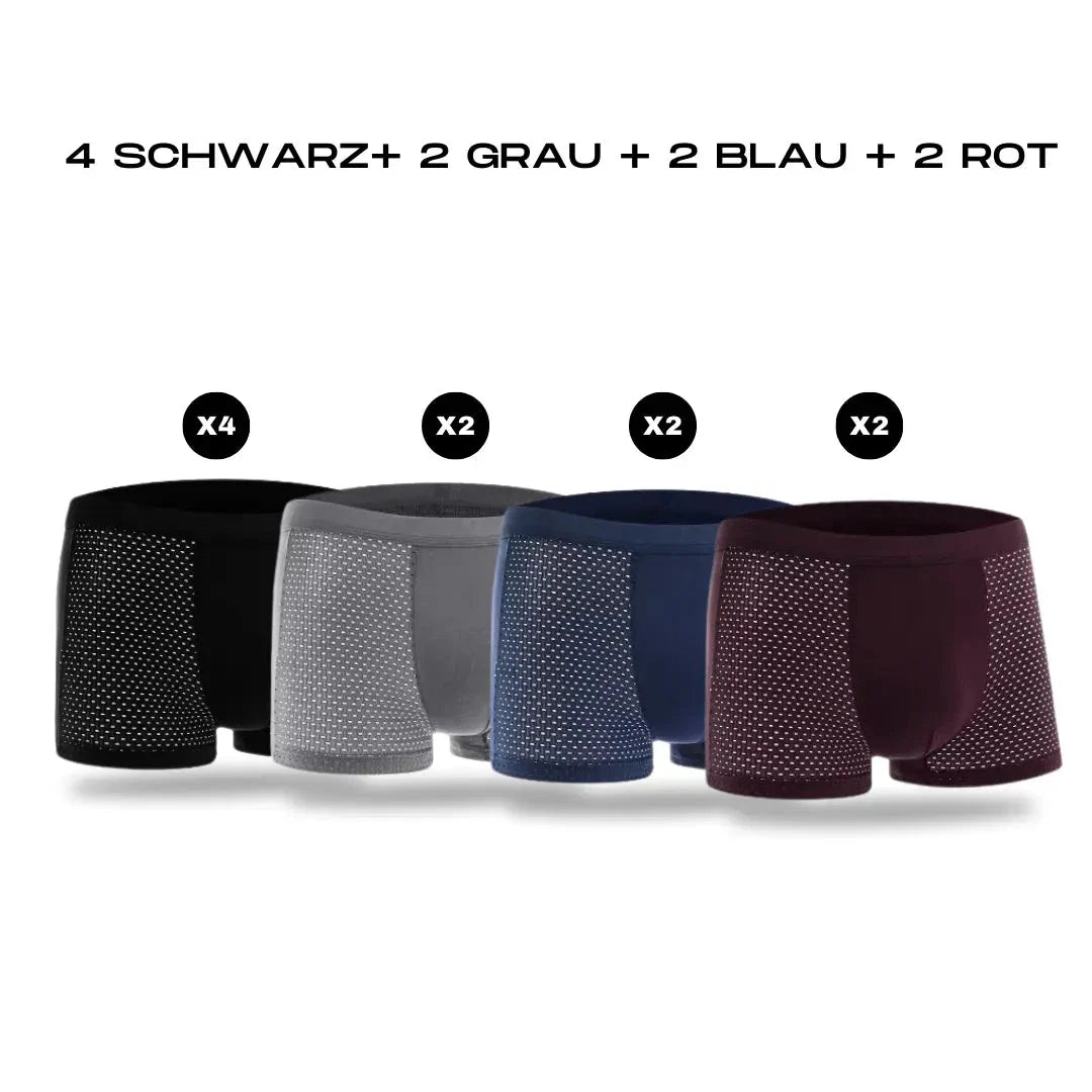 Men’s Bamboo Fiber Boxer Shorts | Comfortable Multipack Underwear