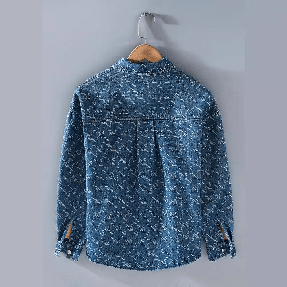 Men’s Denim Jacket with Fleece Lining | Warm Winter Denim Jacket