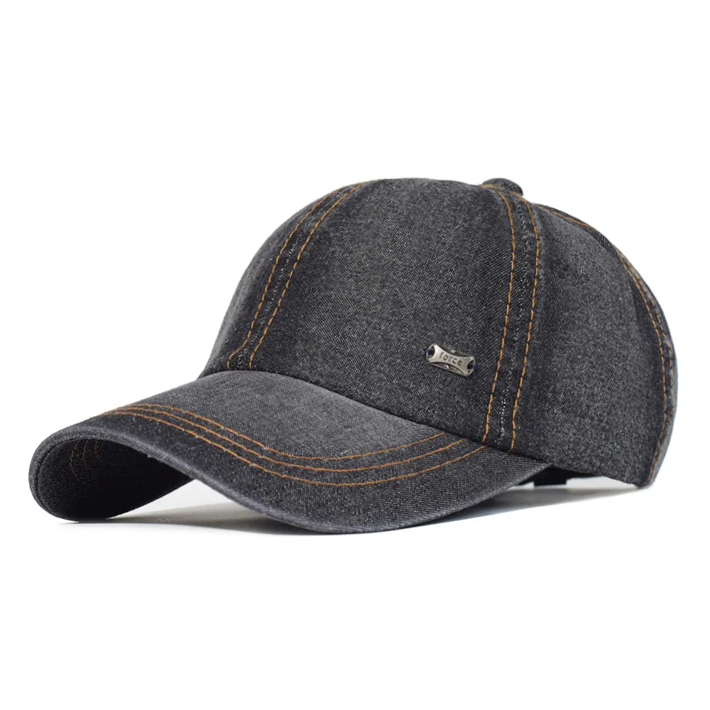 Classic Washed Denim Cap