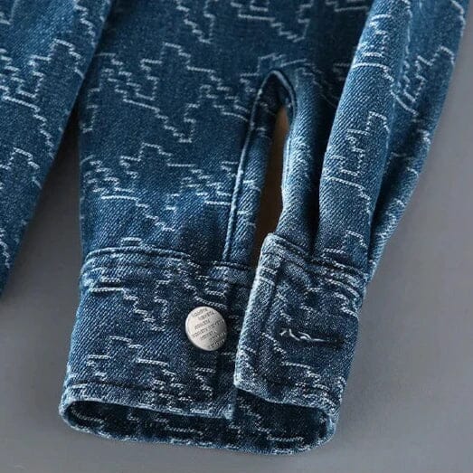 Men’s Denim Jacket with Fleece Lining | Warm Winter Denim Jacket